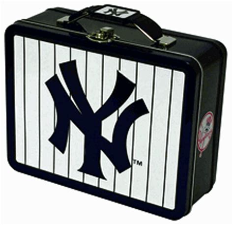 yankees metal lunch box|New York Yankees Lunch Box .